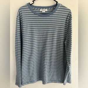 Frame Classic womens Striped Long Sleeve Tee large